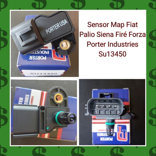 Sensor Map Fiat Palio, Siena, Firé Forza 1.3l, Mazda Su13450