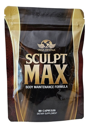 Cápsulas Sculpt Max De Vida Divina Sabor Natural