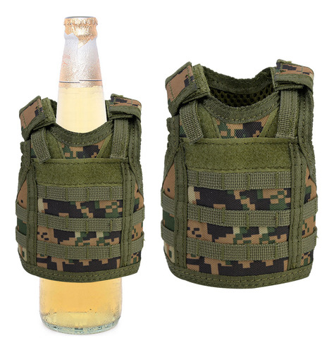 Soporte Para Botellas De Bebidas En Miniatura Beer Vest Con