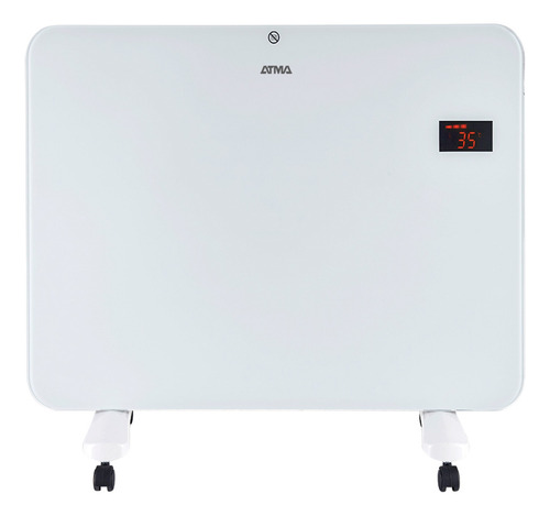 Panel Calefactor Atma Atvc1522p De Vidrio Bajo Consumo 1500w