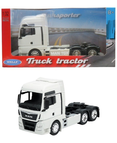 Caminhão Man Tgx 6x4 - Cavalo - Truck Tractor - 1/32 - Welly