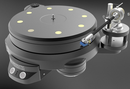 Imagen 5 de 7 de Bandeja Giradiscos Acoustic Signature Storm Mk2 220v