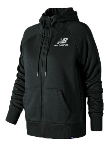 New Balance Campera C/cap Lifestyle Mujer Essentials Neg Fuk