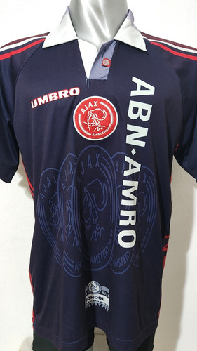 Camiseta Ajax De Holanda,  Umbro 1997 Alternativa. Talle Xl