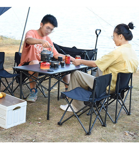 Mesa Camping Portátil Dobrável Impermeável Cor Sortida Sortido