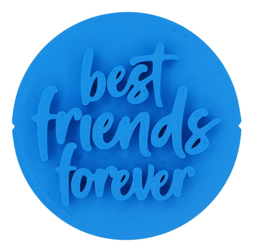 Rhinogon Best Friends Forever Estampado/sello Para Fondant, 