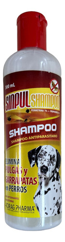 Shampoo Antiparasitario Para Perros Sinpul 300 Ml