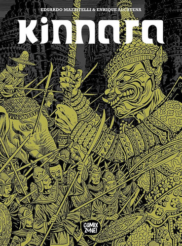 Kinnara - Graphic Novel Volume Único, De Enrique Alcatena, Eduardo Mazzitelli. Editora Comix Zone, Capa Dura Em Português, 2023