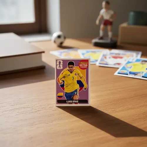 Figurinha Luis Díaz Legend Roxa Copa 2026 Panini Original