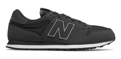 Zapatillas New Balance 500 Negra Urbanas Hombre Cuotas sin inter s