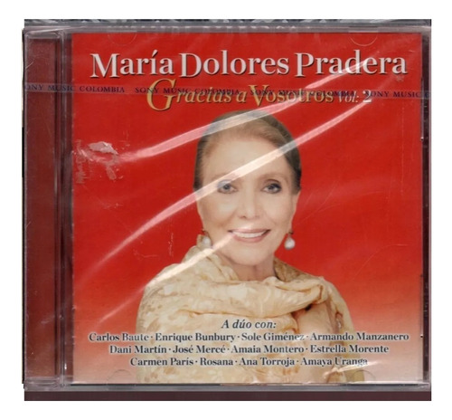 Cd Maria Dolores Pradera Gracias A Vosotros Vol. 2..