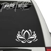 Comprar Calco Flor De Loto Yoga Zen Ploteo Tatoo Tuning Sticker 12cm