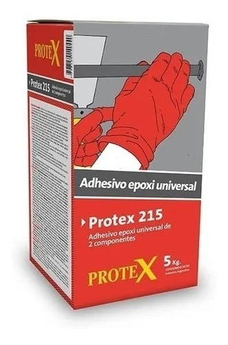 Adhesivo Epoxi Universal Anclajes Fijaciones 5 Kg Protex 215