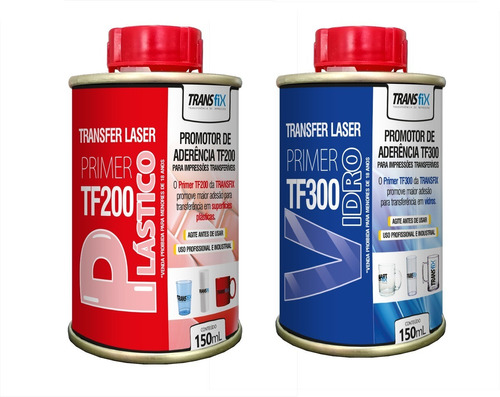 Kit Primer Transfer Laser Tf200 E Tf300 Transfix * Promoção 