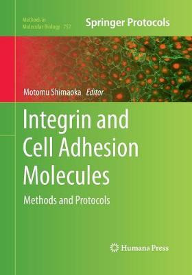 Libro Integrin And Cell Adhesion Molecules : Methods And ...