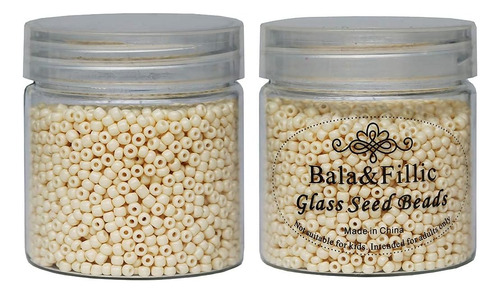 Balabead Opaque Beige Color 3mm Semilla Beads Acerca De 4...