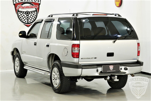 Chevrolet Blazer - 01 - 66.000 Km - Prata - Apta Placa Preta
