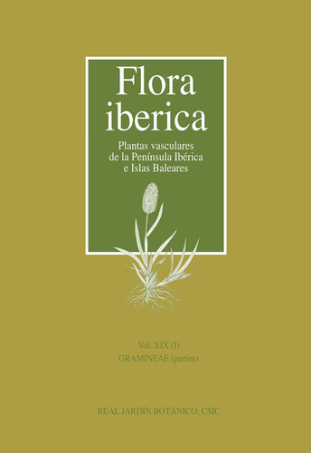 Flora Ibãâ©rica. Vol. Xix (i), Gramineae (partim), De Aa.vv. Editorial Consejo Superior De Investigaciones Cientificas, Tapa Dura En Español