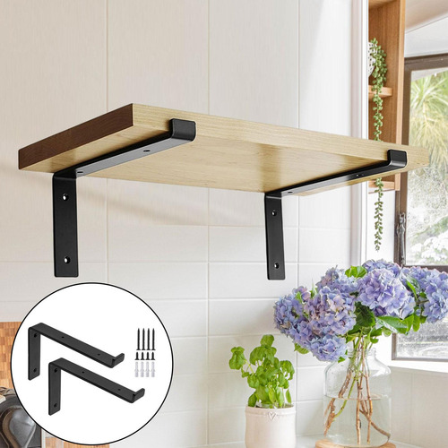 Soportes De Estante De Pared De Metal, Herrajes 14 Pulgadas