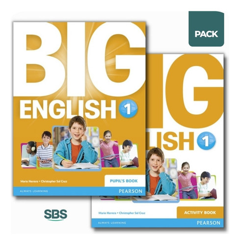 Big English 1 - Student's Book + Workbook Pack - (br) 2 Libr