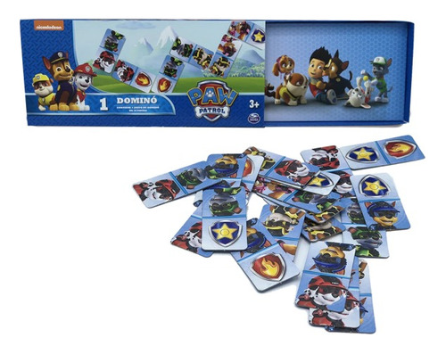 Domino Juego De Mesa Perritos Paw Patrol Original