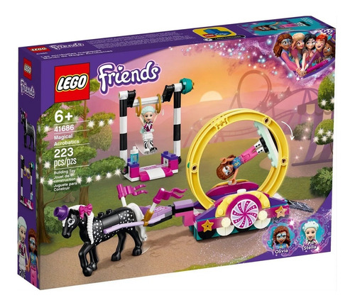 Brinquedo De Montar Lego Friends Acrobacias Magicas 41686