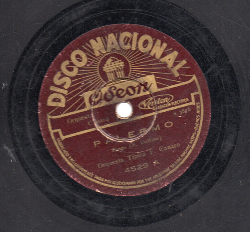 Disco Past Arg. Ledesma- F.canaro - Baldosa Floja L42) (Usado)