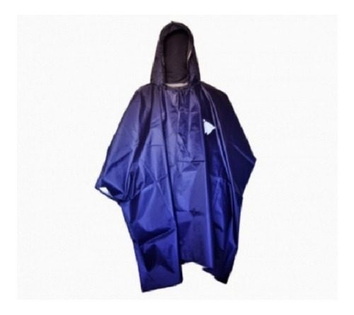 Capa De Agua Impermeable Bunker Pvc 0.35 Mm Azul Envió Grati