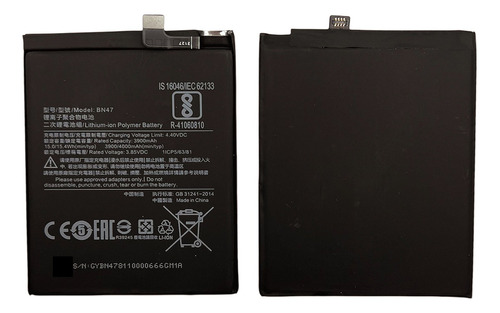 Batería Compatible Con Xiaomi Mi A2 Lite/ Redmi 6 Pro Bn47