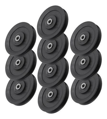 Accesorio De Gimnasio, 10 Piezas, Polea De Nailon Con Rodami