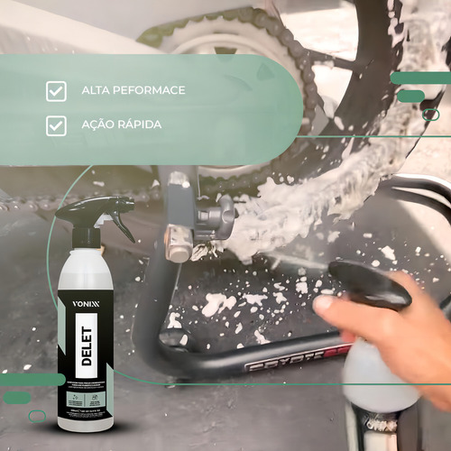 Kit Limpeza Automotiva Delet Pneus + Escova