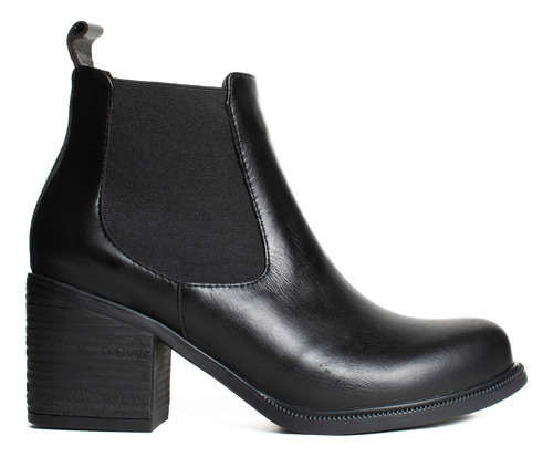 Botinetas De Mujer Botas Cuero Vacuno Caña Media Fiori Catia