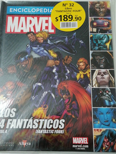 Enciclopedia Marvel, Los 4 Fantásticos, Vol. 4 - N° 32. 