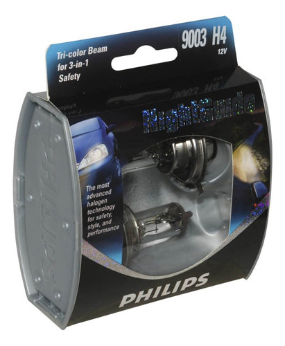 Foco Philips Nightguide Platinum H4/9003 2 Pzs