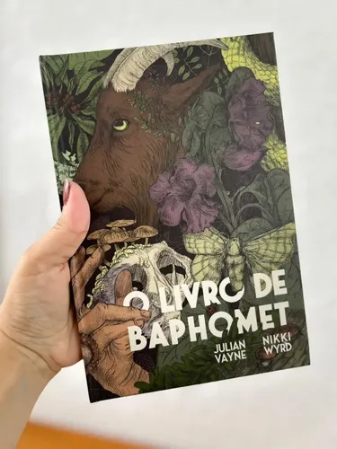 O Livro De Baphomet Julian Vayne E Nikki Wyrd - Ed. Penumbra