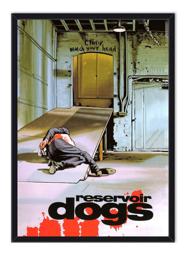 Cuadro Enmarcado - Póster Película Reservoir Dogs 
