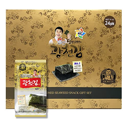 Kimnori Kwangcheonkim Master Snacks De Algas Marinas Sazonad