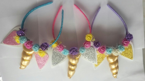 Diadema Unicornio Niña Balaca Fiesta