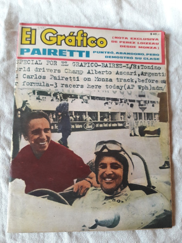 Revista El Grafico N° 2430 3/5/1966 - Pairetti - Chevytu