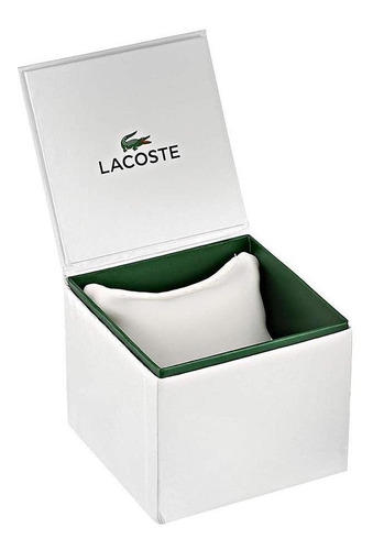 Reloj Lacoste Hombre Acero Inoxidable 2011191 Vienna Color de la correa Gris Color del bisel Gris Color del fondo Azul