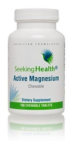 Buscando Salud Activa Magnesio Masticable 100 Tabletas