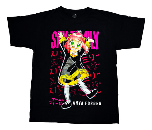 Camisetas Estampada Spy X Family Anya Forger 