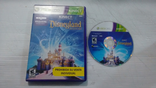 Kinect Disneyland Adventure Completo Para Xbox 360,excelente