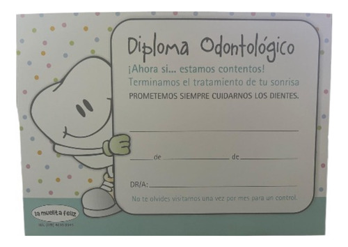 Diploma Odontologico X10u