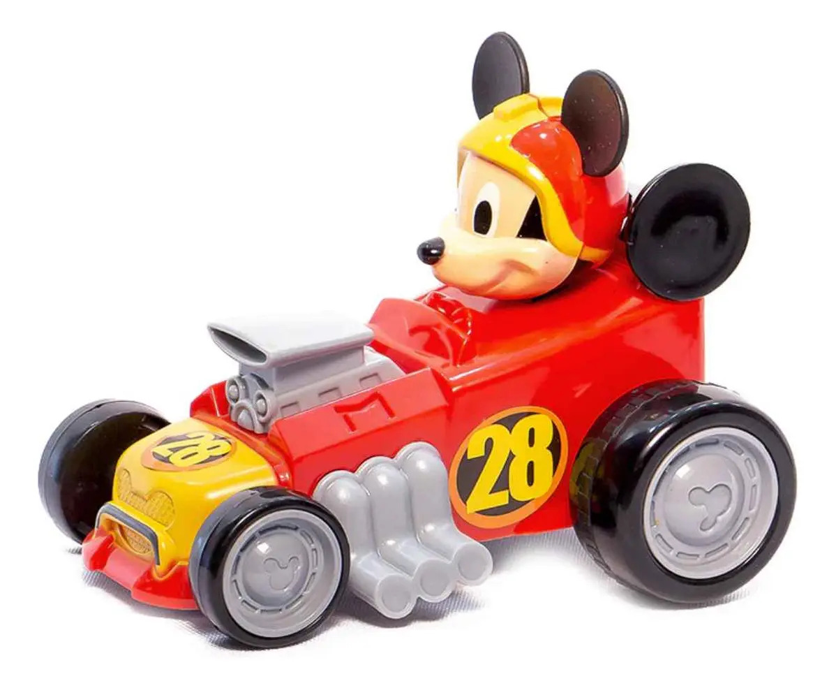 Carrinho de Brinquedo Fricção Mickey Mouse Infantil Disney Ebn Kids