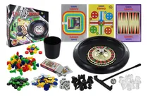 Comprar Juego De Caja 15en1 Ajedrez Dama Ludo Tateti Backgamo Ruleta