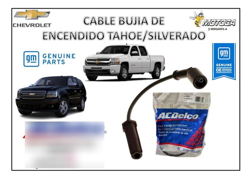 Cable De Bujias Acedelco Silverado/tahie/avalanche