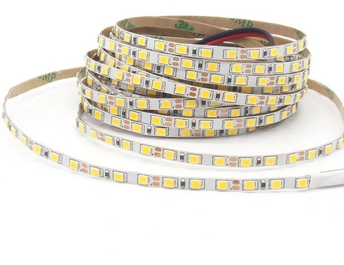Fita Led Ultra Fina 6w/m 5mm Profissional 120 Leds/m 12v