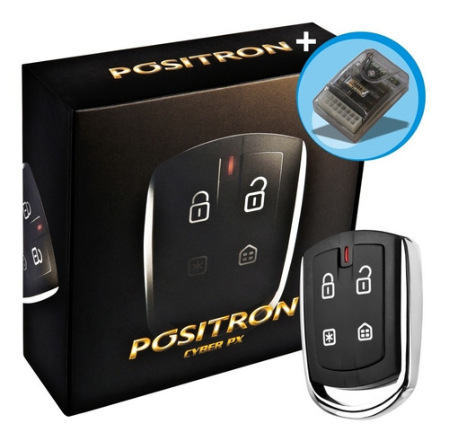 Alarme Positron Automotivo Carro Cyber Px 360 + Modulo Vidro