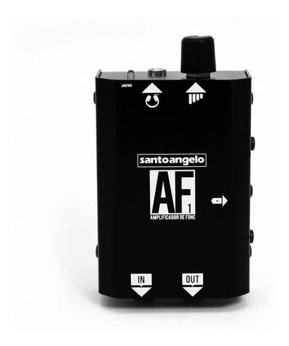 Amplificador Para Fone De Ouvido Af1 Preto - Pc0019